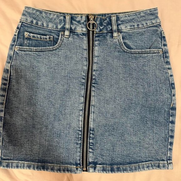 Like New - Garage Denim Mini Skirt - Picture 1 of 4